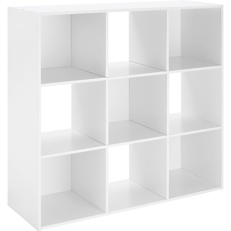 Whitmor 35.5" x 35.5" Cubbies, White (6422-8859-WHT-BB) image 1