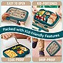 Bentgo Kids Prints Bento Box, Trains (BGKDPT-TRN)~#|#~501DD4CE-3E31-4ACE-AA4DA878EFDB59C5_sc7