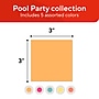 Staples Sticky Notes, 3" x 3", Assorted Colors, 2400 Sheets – Everyday Self‑Stick Notes for Reminders, Planning & Collaboration~#|#~501F8508-8563-4536-8C4B37F85F5538BF_sc7