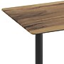 Flash Furniture TopGuard 48" x 30" Rectangular Wood Dining Table with X-Base, Natural/Black Base (ST3048NATT0522B)~#|#~502383C2-134C-4365-8CBAC079C1BE5B04_sc7
