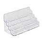 Azar Card Holder, 7.75" x 4", Horizontal, Table Top, Clear, Acrylic, 2/Pack (252017)~#|#~50249838-3C5E-4223-AF962D1A19AF6DAC_sc7
