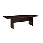 Bush Business Furniture 96W x 42D Boat Shaped Conference Table with Wood Base, Mocha Cherry (99TB9642MRK)~#|#~5028DE1F-6E35-46BF-873CA8523AB976EC_sc7