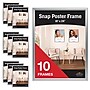 Excello Global Products Poster Holder, 18" x 24", Wall Mounted, Silver Aluminum, 10/Pack (EGP-SF-1824-CP)~#|#~5029E658-B600-476A-9F46632376ECA564_sc7