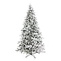Fraser Hill Farm 7.5' Flocked Mountain Pine Artificial Christmas Tree, 550 Lights (FFMP075-3SN)~#|#~502D3C34-A3A1-4850-AC53DE825168976C_sc7