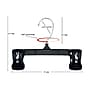 Nahanco 8" Plastic Pinch Grip Skirt/Slack Hanger, Clear, 200/Pack (6008)~#|#~502F9E02-208E-4C75-83DA512EF59C3D69_sc7