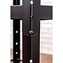 Luxor Metal Mobile Drop-Leaf Shelf Utility Cart with Lockable Wheels, Black (UCMT1KBDL)~#|#~50305522-5123-4DA5-B770BC2F1A686506_sc7
