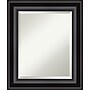 Amanti Art Grand Black Frame Wall Mirror, 25.75" x 21.75" (A42674593058)~#|#~5033215B-DA62-4CB9-B7DE0FE7D78F8E02_sc7