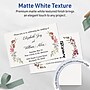 Avery Rectangle Invitation Cards , 5" x 7", Matte White, 20/Pack (19479399715)~#|#~503374FC-6DB5-4C37-935B283D6EBEDABE_sc7