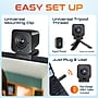 Delton HD 1080p Wireless Webcam, 2.1 Megapixels, Black (DCWC50)~#|#~50347951-65E3-4F16-B2901FB7CA28DFB5_sc7
