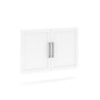 Sauder GarageCore 32"H Door Kit for Base Cabinet, White (446196)~#|#~50370540-0B4A-49AF-911CDFEDE212F289_sc7