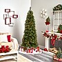 Nearly Natural 5378 Cashmere Slim Christmas Tree with Stand~#|#~5039CFC4-F35C-455F-9BEAAE630B010288_sc7