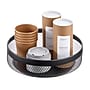 mDesign Steel Organizer, Matte Black (25963) ~#|#~503B2CC8-4423-40BE-9CD78A28C53A83D9_sc7