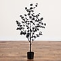 Nearly Natural Artificial Halloween Black Enkianthus Tree, 4' (T5153)~#|#~50435F96-00CA-471C-B108F4E2FD80F0DF_sc7