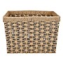 Simplify Large Storage Basket with Handles, Two Tone Grey (30115-ST)~#|#~50481FAF-549B-4557-8F48102D482D635F_sc7