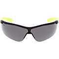 MCR Safety Klondike KD7 Anti-Fog Anti-Scratch Safety Glasses, Wraparound, Gray Lens (KD722PF420)
