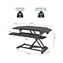 FlexiSpot M7 Series 36"W Manual Adjustable Standing Desk Converter, Black (M7-E-36C)~#|#~504E8284-D83D-4B98-9BCAA2BC22575637_sc7