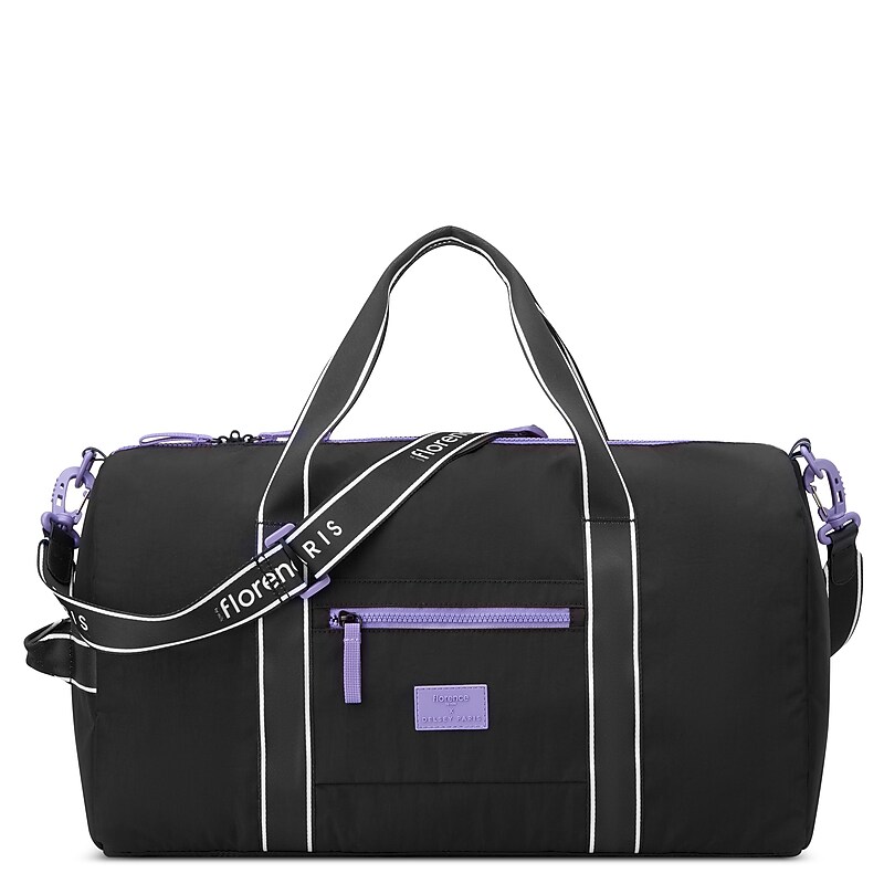 Delsey Paris x Florence by Mills Sweet Escape Nylon Duffel Bag, Black (F4398041000) image 1