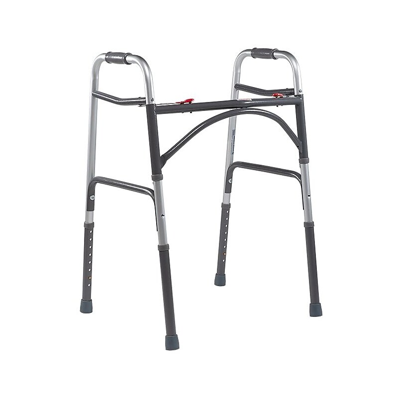 Dynarex Bariatric Dual Release Folding Walker (10165) image 1