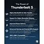 Plugable Thunderbolt 5 2.6ft USB C to USB C Audio/Video Cable, Male to Male, Black (TBT5 240W80R) ~#|#~5060CFDA-BE27-4BD4-9C74AADEEE6EAAB6_sc7