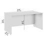 Bush Business Furniture Studio C 60"W Office Desk, Natural Elm (SCD260NE)~#|#~506115D0-F26D-49B7-82E6E4CD673A7F76_sc7