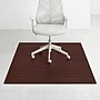 Anji Mountain Deluxe Bamboo Carpet & Hard Floor Chair Mat, 48" x 72", Dark Cherry (AMB24015W)~#|#~5062F99B-7FB4-4D2B-B195F4C404D1B3CA_sc7