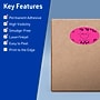 Avery Oval Laser/Inkjet Multipurpose Labels, 4.25" x 2.5", Neon Magenta (240/Box)~#|#~50667AFE-74CB-4378-94867D35E96FA172_sc7