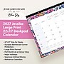 2027 Blue Sky Jessie James Decker Monthly Desk Calendar, Floral (164182)~#|#~50669200-0830-496A-BBA4140BC611B8CA_sc7
