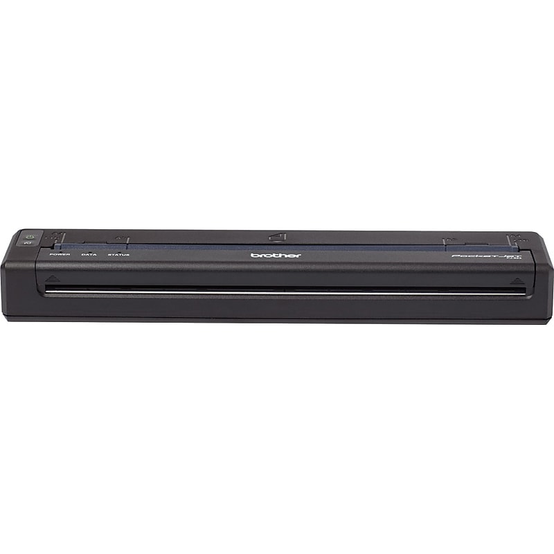 Brother PJ823 PocketJet 8 Direct Thermal POS Printer, USB, Black image 1