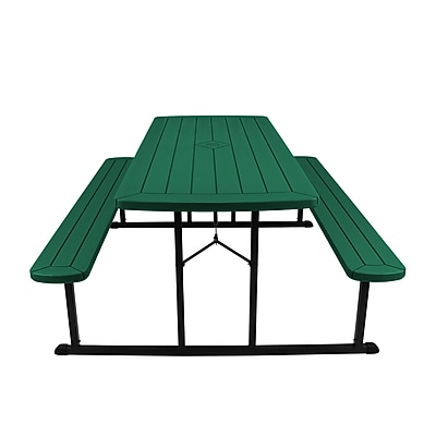 National Public Seating Blow Molded Picnic Table - Thumbnail 2