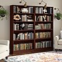 Bush Furniture Universal 72"H 5-Shelf Bookcase with Adjustable Shelves, Vogue Cherry, 2/Set (UB003VC)~#|#~5070C274-366D-42E7-BDBBDE5451D4D4A6_sc7