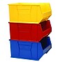 Quantum Storage Systems Stackable Plastic Hulk Container, 12" x 22 1/2" x 23 7/8", Yellow (QUS957YL)~#|#~50713551-B04C-4AE2-8FD9AEBAE4174275_sc7