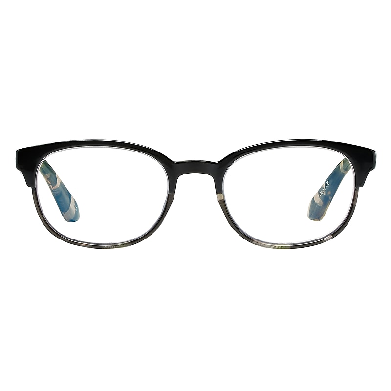 SAV VK Couture +2.75 Blue Light Reading Glasses, Black Tort (EVKB01-275-978) image 1