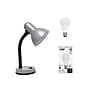 Simple Designs Basic LED Desk Lamp, 14.25", Silver (LD1003-SLV-LB)~#|#~5073B75E-B2D8-4F9C-BC5E28E084A1E003_sc7