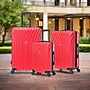 InUSA Vasty 3-Piece Hardside Spinner Luggage Set, TSA Checkpoint Friendly, Red (IUVASSML-RED)~#|#~5076E458-04AC-4C5A-A08F403DA4B26661_sc7