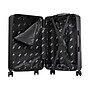 InUSA Drip 22.44" Hardside Carry-On Suitcase, 4-Wheeled Spinner, Black (IUDRI00S-BLK)~#|#~50771F52-938E-4CA9-876A633EB17B0F0B_sc7