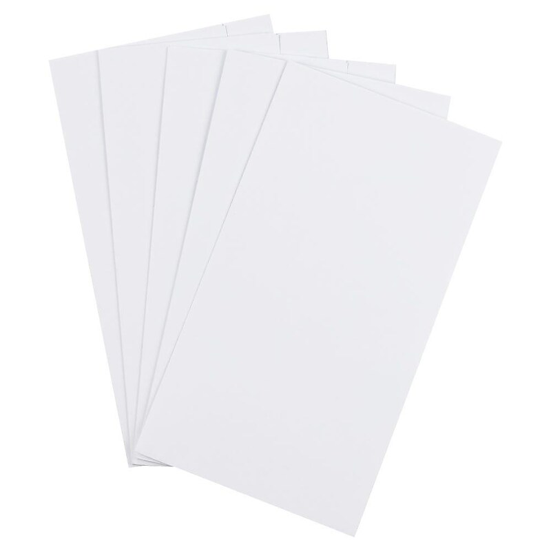 JAM Paper Wrapping Paper Sheets, 25' x 20", White, 6/Pack(2770135262WH) image 1