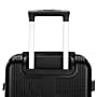 TUCCI TESORO 3-Piece Hardside Spinner Carry-On Luggage Set, TSA Checkpoint Friendly, Black (T0731-20in-BLK)~#|#~507EDBB5-D5AA-486A-B6CD802EE30E5325_sc7