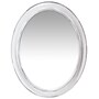 Infinity Instruments Sonore Decorative Wall Mirror, White Plastic, 30" (15370WH)~#|#~507F1046-356E-4AF9-9A550D361BEBE0D0_sc7