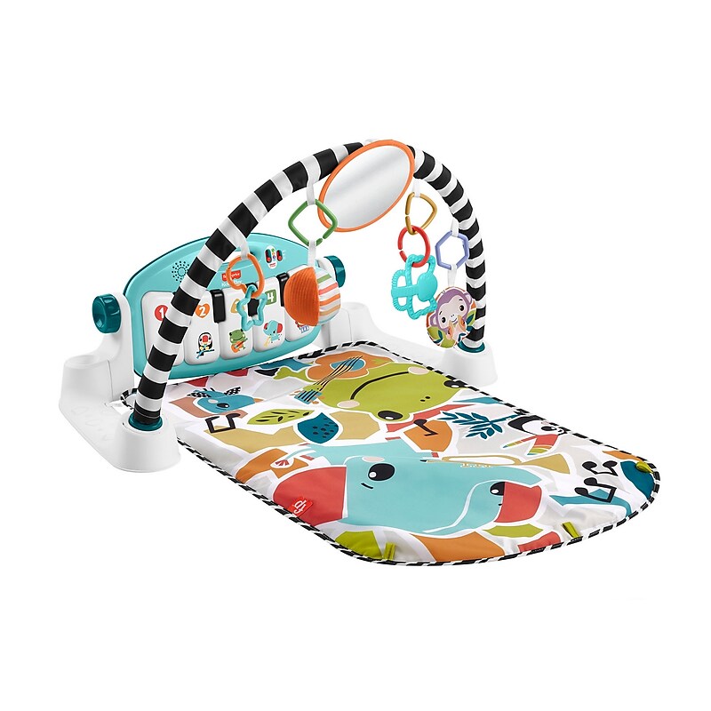 Fisher-Price Glow and Grow Kick & Play Piano Gym (HVX56) image 1