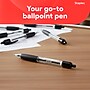 Staples® Retractable Ballpoint Pens, Fine Point, 0.7mm, Black Ink, Dozen (50786-CC)~#|#~5087EA87-577E-44AA-B6B3E6E158DBFCD5_sc7
