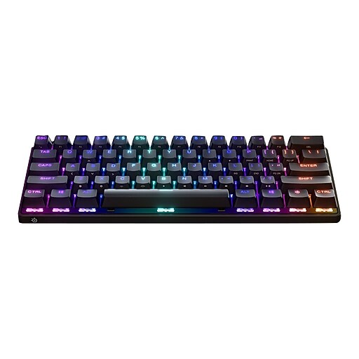 SteelSeries Apex 9 Mini Gaming Keyboard, Black (64837) | Staples