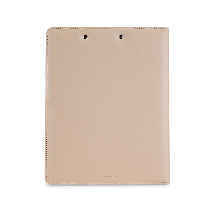 Bond Street Vegan Leather Padfolio, Taupe (WRC5041BS-TAUPE) | Staples