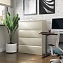 Staples 4-Drawer Lateral File Cabinet, Letter/Legal Size, Lockable, 52.36"H x 42"W x 18.62"D, Putty (60928/17459)~#|#~50923806-D55F-4844-A8F01F27CBBE9ACC_sc7