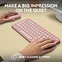 Logitech Pebble 2 Wireless Keyboard and Optical Mouse Combo, Tonal Rose (920-012199)~#|#~509374AD-5A9C-44CD-96878DD48C54CD85_sc7