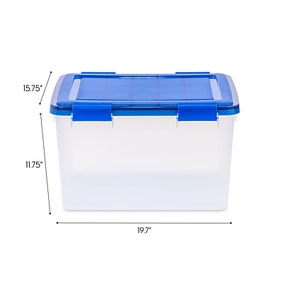 Iris WeatherPro 47 Quart Storage Bin