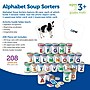 Learning Resources Alphabet Soup Sorters, 209/Set (LER6801)~#|#~50950DA3-78C3-4A96-87EDA9E0A6E50F92_sc7