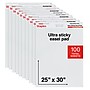 Staples Ultra Sticky Easel Pad, 25" x 30", 10 Sheets/Pad, 10 Pads/Carton (ST62839)~#|#~509D9DC5-897D-4884-985004E3B99133A3_sc7