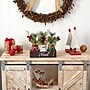 Nearly Natural Artificial Holiday Winter Pine and Berries Mason Jar Noel Table Christmas Arrangement, 12" (A1842)~#|#~509E9836-FEDC-4348-88A781DBC765A7EA_sc7