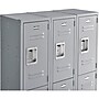 Global Industrial Infinity 78"H 3-Tier 3-Column Storage Locker, Gray (493424GY)~#|#~50A429E8-294A-42F1-9DB18FCA0CF4C055_sc7