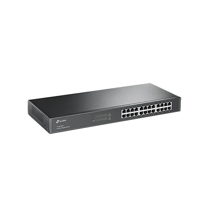 TP-LINK 24-Port Gigabit Ethernet Unmanaged Switch, Black (TL